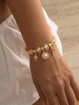 RUNORAA - Moon Pearl Bracelet