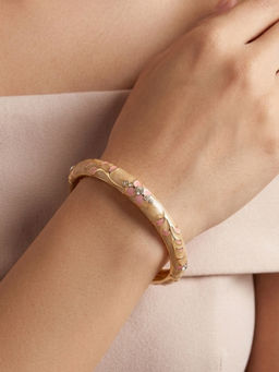 RUNORAA - Pink Petal Elegance Kada