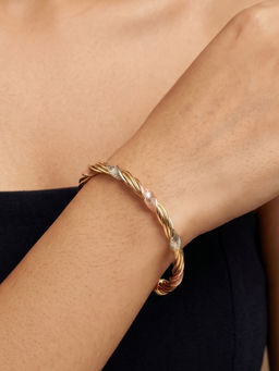 RUNORAA - Three-Tone Harmony Bracelet