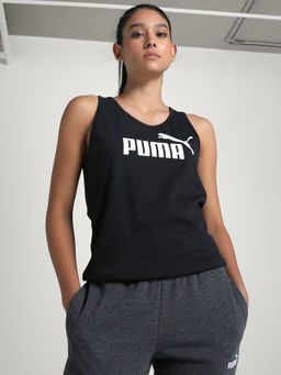 Puma - No. 1 Logo Women Black Tank Top