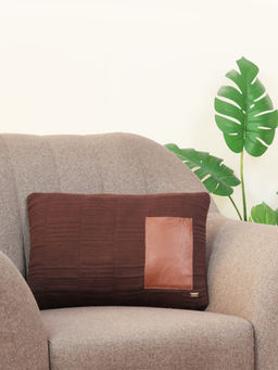 PLUCHI - Olivia Chestnut Brown Pillow Cover