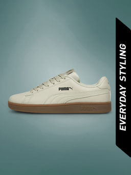 Puma - Smashic Comfort Casual Sneakers - Beige