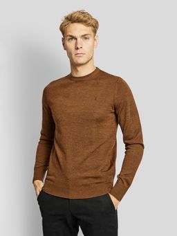 Bruun & Stengade - Mens Melange Regular Fit O-neck