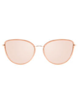 Chilli Beans - Beige Lens Cat Eye Sunglass Full Rim Rose Frame - Occl32982395