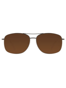 Chilli Beans - Brown Lens Executive Sunglass Full Rim Black Frame - Ocmt30710222