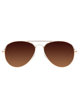 Chilli Beans - Bronze Lens Aviator Sunglass Full Rim Rose Frame - Ocmt30785795