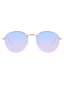 Chilli Beans - Blue/Pink Lens Round Sunglass Full Rim Rose Frame - Ocmt31048395