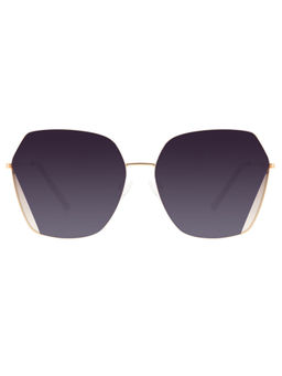 Chilli Beans - Black Lens Square Sunglass Full Rim Gold Frame - Ocmt31072021