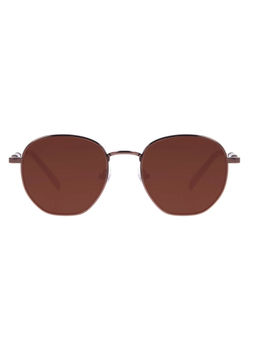 Chilli Beans - Brown Lens Round Sunglass Full Rim Brown Frame - Ocmt31210202