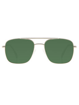 Chilli Beans - Green Lens Executive Sunglass Full Rim Silver Frame - Ocmt32121507