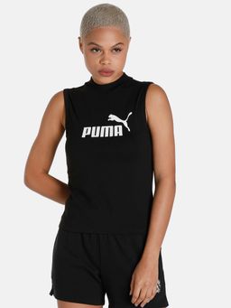 Puma - Ess Slim Logo Womens Black Tank Top