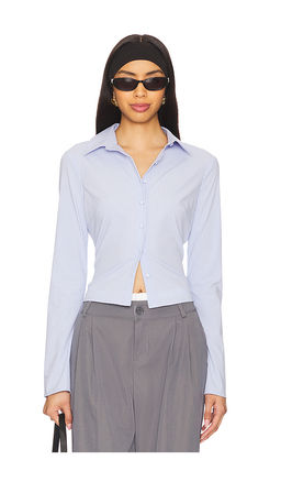 ALL THE WAYS - Fiona Button Front Top