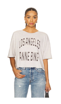 ANINE BING - Johnny Cropped Tee