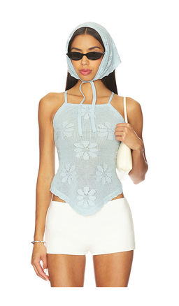 Asta Resort - Bruna Crochet Top