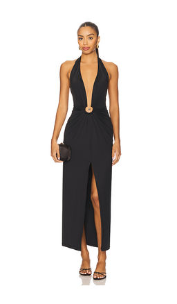 Bardot - Alma Plunging Midi Dress