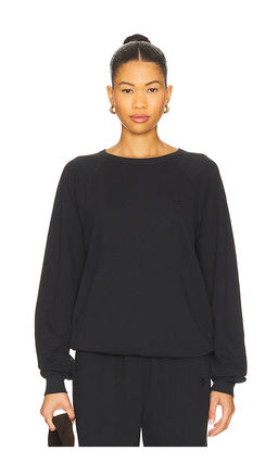 Eterne - Oversized Lightweight French Terry Raglan Sweatshirt