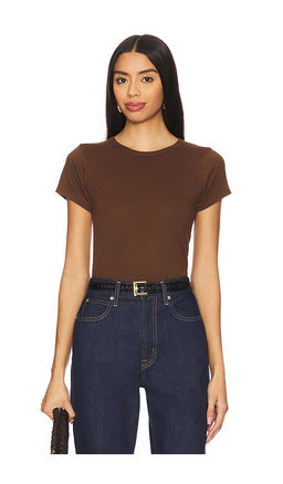 Eterne - Fitted Crewneck Short Sleeve T-Shirt