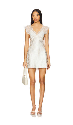 For Love & Lemons - Audrey Mini Slip Dress