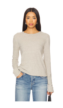 Free People - x We The Free Nova Tee Long Sleeve In Caiman