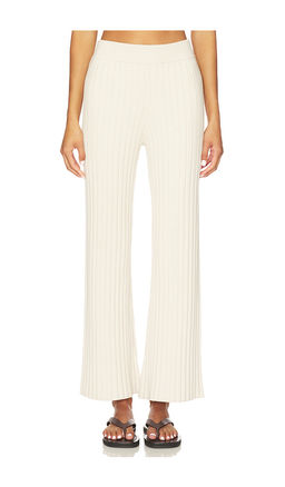 LUNYA - Cozy Cotton Silk Ribbed Pant