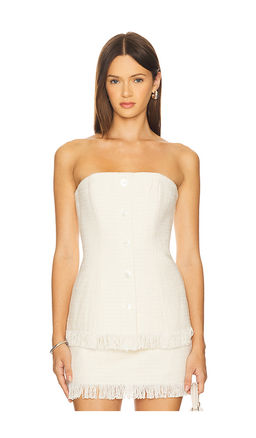 Lovers and Friends - Greta Tweed Top