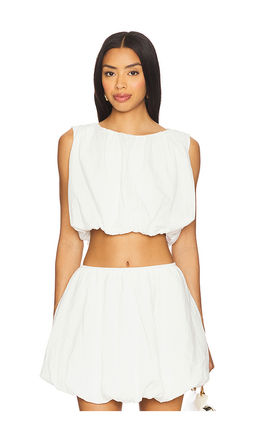 MINKPINK - Alexa Bubble Crop Top