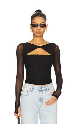 Michael Lauren - Velo Knotted Neck Top