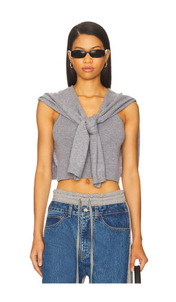 Monse - Tie Scarf Knitted Top