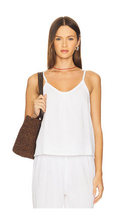 perfectwhitetee - Double Gauze Tank