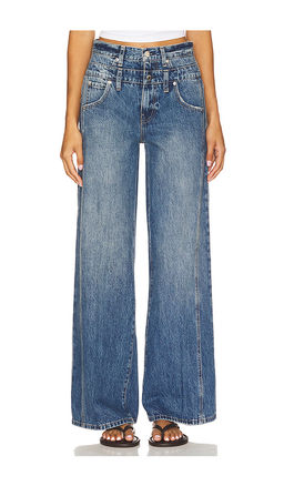 Pistola - Caleb High Rise Relaxed Stacked Waist Jeans