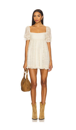 Stone Cold Fox - x REVOLVE Beth Embroidered Mini Dress