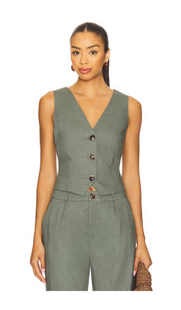 SNDYS - x REVOLVE Allegra Linen Vest