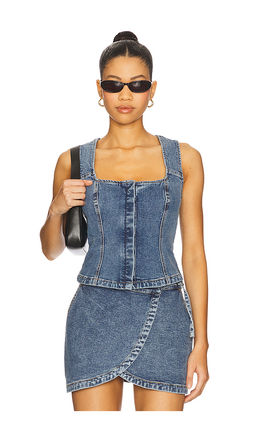 Sovere - Dawn Denim Bodice Top