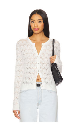 Vince - Lace Stitch Cardigan