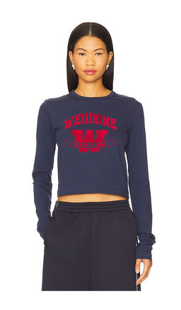 WE11DONE - Print Long-sleeved T-shirt