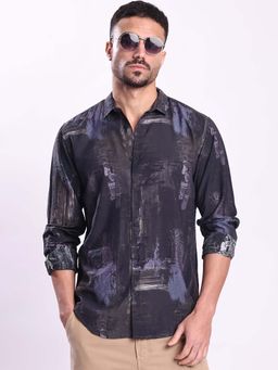 Bene Kleed - Multi-Color Nylon Full Sleeves Shirt