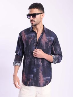 Bene Kleed - Purple Nylon Full Sleeves Shirt