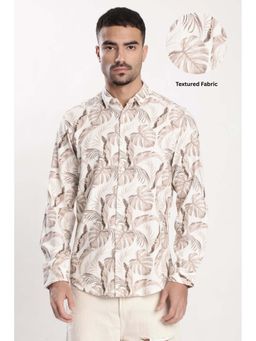 Bene Kleed - Cream Cotton Full Sleeves Shirt