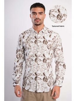 Bene Kleed - White Cotton Full Sleeves Shirt