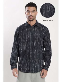 Bene Kleed - Black Cotton Full Sleeves Shirt