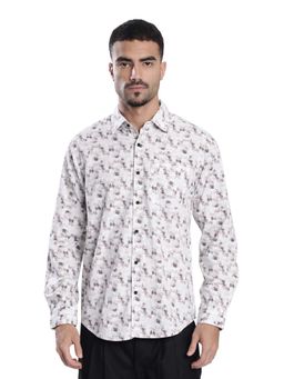 Bene Kleed - Grey Cotton Full Sleeves Shirt