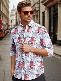 Bene Kleed - Multi-Color Cotton Full Sleeves Shirt