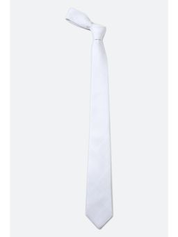 Louis Philippe - Men Grey Textured Tie