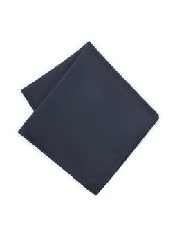Peter England - Men Navy Blue Solid Formal Pocket Square