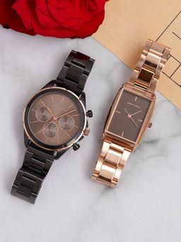 Joker and Witch - Joker & Witch Honey & Spice Couple Watches