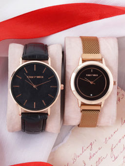 Joker and Witch - Joker & Witch Peanut Butter & Nutella Couple Watches