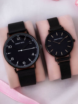 Joker and Witch - Joker & Witch Pumpkin & Peach Couple Watches