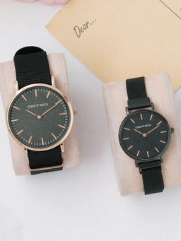 Joker and Witch - Joker & Witch Latte & Tea Couple Watches