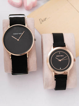 Joker and Witch - Joker & Witch Pancake & Syrup Couple Watches