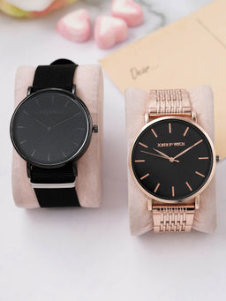 Joker and Witch - Joker & Witch Berry & Banana Couple Watches